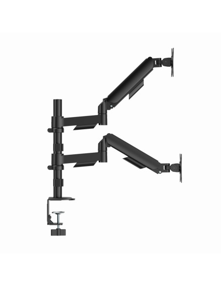 Gembird Biurkowe, Regulowane Ramię/Uchwyt Na Dwa Monitory Od 17" Do 32", Obciążenie Do 9 Kg