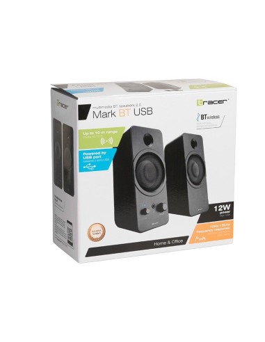 Tracer Głośniki 2.0 Bluetooth Mark Usb Traglo46370