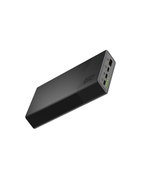 Green Cell Powerbank Powerplay 20S Czarny 20000Mah 22,5W 3X Usb-C Pd 1X Usb-A