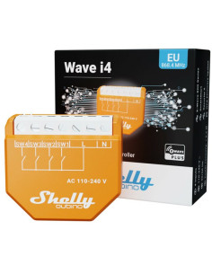 Shelly Qubino Wave I4 - 4-Kanałowy Kontroler Scen Z-Wave 2