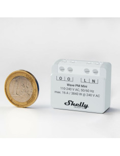 Shelly Shelly Qubino Wave Pm Mini Przełącznik Szary 2