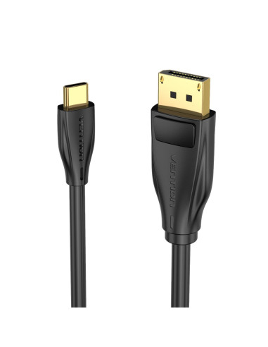Vention Cgybh Adapter Kablowy 2 M Usb Type-C Displayport Czarny