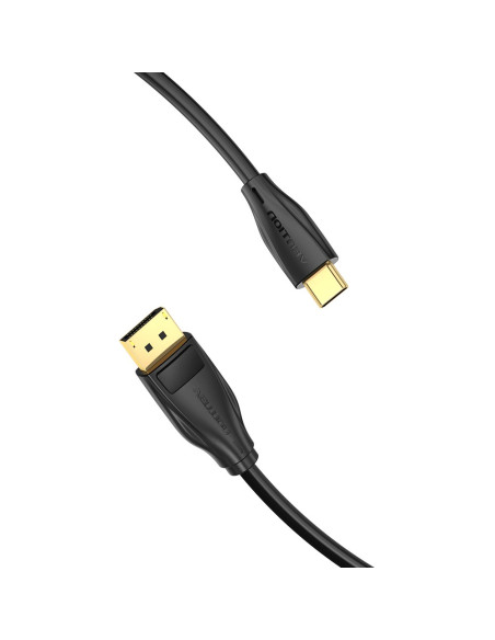 Vention Cgybh Adapter Kablowy 2 M Usb Type-C Displayport Czarny