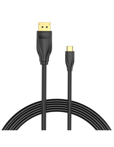 Vention Cgybh Adapter Kablowy 2 M Usb Type-C Displayport Czarny