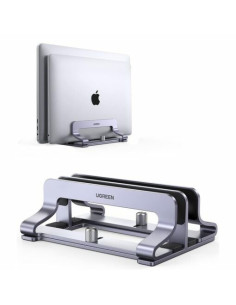 Ugreen  Stojak Pionowy Na 2 Urządzenia Ugreen Lp258 Aluminiowy Na Laptop Tablet - Srebrny 2