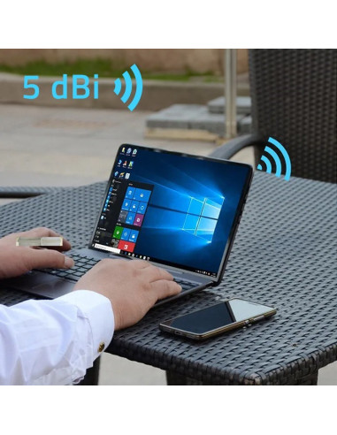 Qoltec Antena 4G Lte Dual | 5Dbi | Dookólna | Zewnętrzna