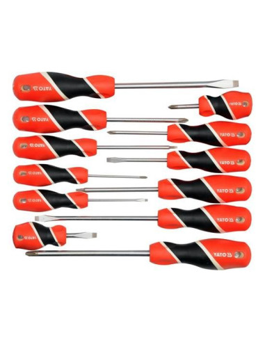 Zestaw Wkrętaków 12 Szt Yt-25967 Yato