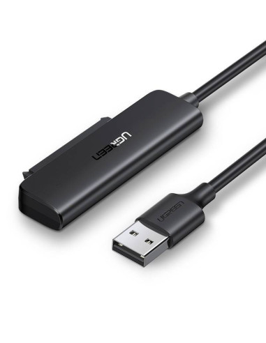 Ugreen Adapter Przejściówka Dysku Hdd Ssd 2,5'' Sata Iii 3.0 - Usb 3.2 Gen 1 (Usb 5 Gbps) Czarny (70609 Cm321)