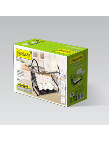 Suszarka Do Naczyń 38Cm Mr-1025-38-Black Maestro