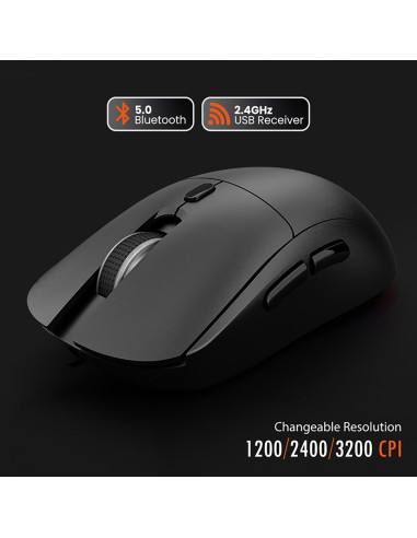 Media-Tech Mysz Dual Bt/Rf Silent&Recharge Mt1124