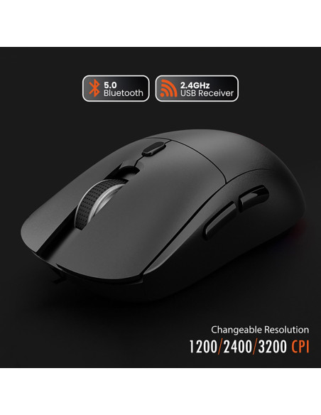 Media-Tech Mysz Dual Bt/Rf Silent&Recharge Mt1124