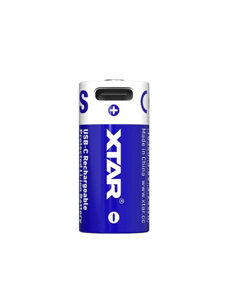 Xtar Akumulator 16340/R-Cr123 3,7V Li-Ion 900Mah Usb-C Z Zabezpieczeniem 16340-900