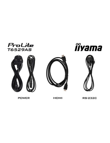 Interaktywny Wyświetlacz Iiyama T6529As-B1Ag 65" All-In-One 3840X2160 4K Uhd 4Gb Ram 32Gb Pamięci Android 14 2Xhdmi+Usb-C Vesa 4