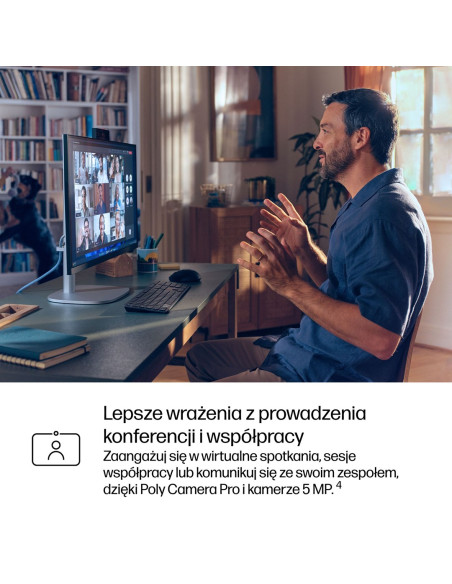 Hp Elitestudio 8 Aio G1I Ultra 5 235 23.8"Fhd Touch Ips 300Nits Lbl Ag 16Gb Ddr5 5600 Ssd512 Intel Graphics Cam 5Mp W11Pro 3Y On