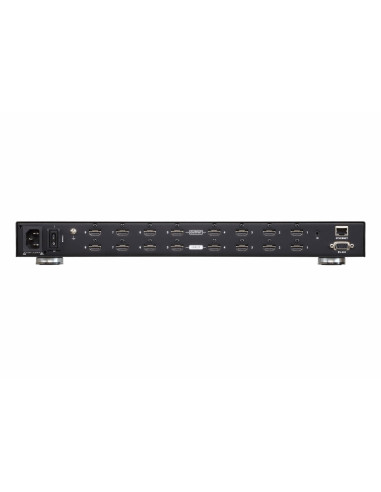 Aten Vm0808Hb-At-G Przełącznik Macierzy Przełącznik Matrycowy Av Wbudowany Wyświetlacz 38,1 W