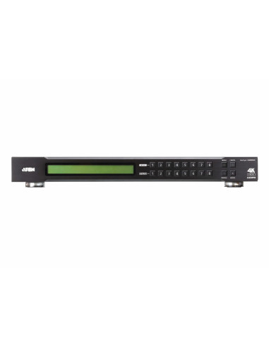Aten Vm0808Hb-At-G Przełącznik Macierzy Przełącznik Matrycowy Av Wbudowany Wyświetlacz 38,1 W