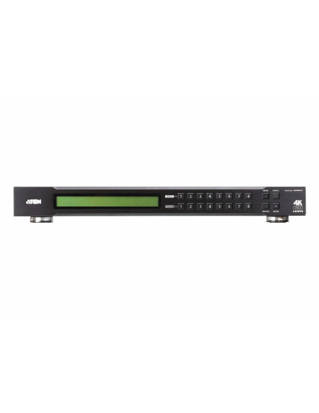 Aten Vm0808Hb-At-G Przełącznik Macierzy Przełącznik Matrycowy Av Wbudowany Wyświetlacz 38,1 W