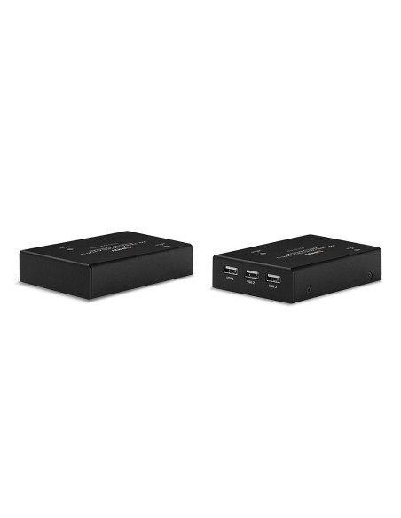 Przedłużacz Fibre Optic Displayport 1.2 Kvm Extender Lindy 300M