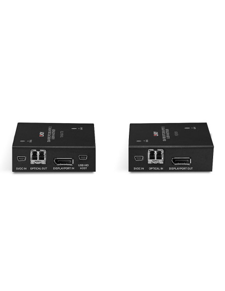Przedłużacz Fibre Optic Displayport 1.2 Kvm Extender Lindy 300M
