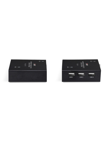Przedłużacz Fibre Optic Displayport 1.2 Kvm Extender Lindy 300M