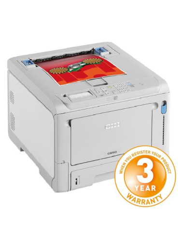 Drukarka Laserowa Oki C650Dn Kolor - Technologia Led