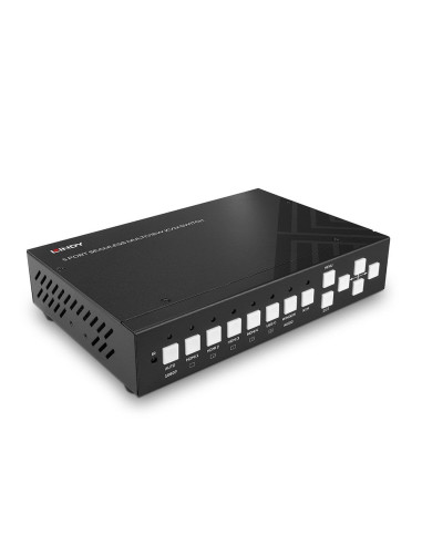 Lindy 5-Portowy Przełącznik Kvm Bezproblemowy Multiview 4Hdmi 1Usb Typ C