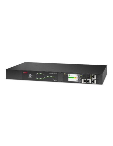 Rack Ats, 230V, 16A, C20 In, (8) C13 (1) C19 Out
