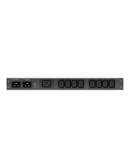 Rack Ats, 230V, 16A, C20 In, (8) C13 (1) C19 Out