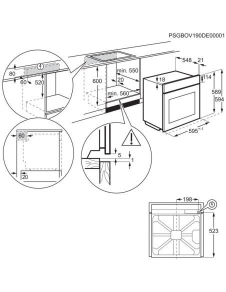 Piekarnik Electrolux Loc9P3Xz