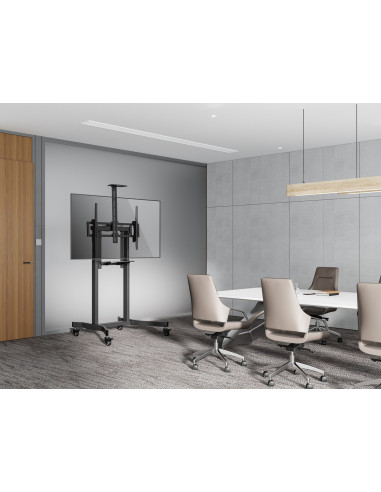 Uchwyt Na Stojak Podłogowy Equip 55-100"/1Tft 120Kg 1Półka Lite Sprzedaż Detaliczna (650633)