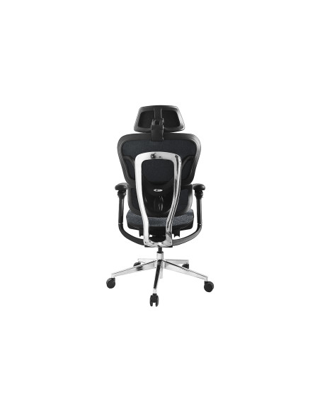 Wyposażenie: Ergonomiczne Krzesło Biurowe + Zagłówek/Podłokietniki Niebieski/Lite Sprzedaż Detaliczna
