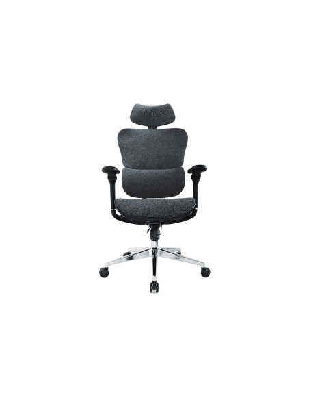 Wyposażenie: Ergonomiczne Krzesło Biurowe + Zagłówek/Podłokietniki Niebieski/Lite Sprzedaż Detaliczna