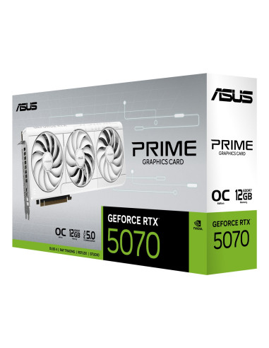 Karta Graficzna Vga Pcie16 Rtx5070 12Gb Gddr7/Prime-Rtx5070-O12G-White Asus