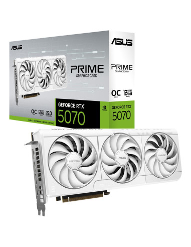 Karta Graficzna Vga Pcie16 Rtx5070 12Gb Gddr7/Prime-Rtx5070-O12G-White Asus