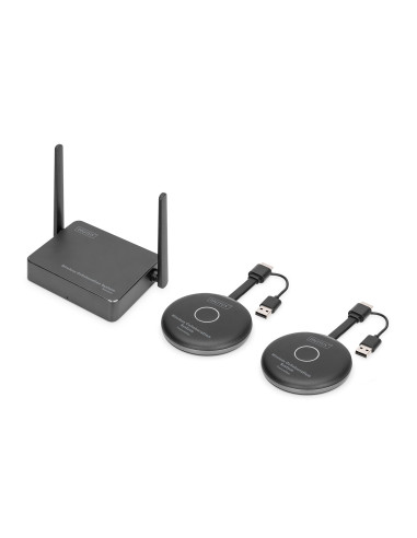 Przedłużacz/Extender Hdmi System Pracy Zespołowej,Bezprzewodowy 50M 4K 60Hz 5Ghz (Zestaw)