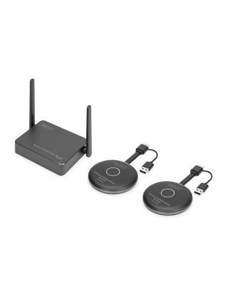 Przedłużacz/Extender Hdmi System Pracy Zespołowej,Bezprzewodowy 50M 4K 60Hz 5Ghz (Zestaw)