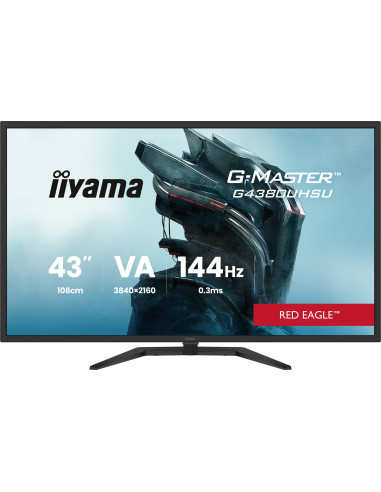 Monitor Iiyama G-Master Przenieś Swoją Rozgrywkę Na Wyższy Poziom Z 43" Monitorem G4380Uhsu