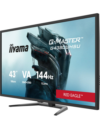 Monitor Iiyama G-Master Przenieś Swoją Rozgrywkę Na Wyższy Poziom Z 43" Monitorem G4380Uhsu