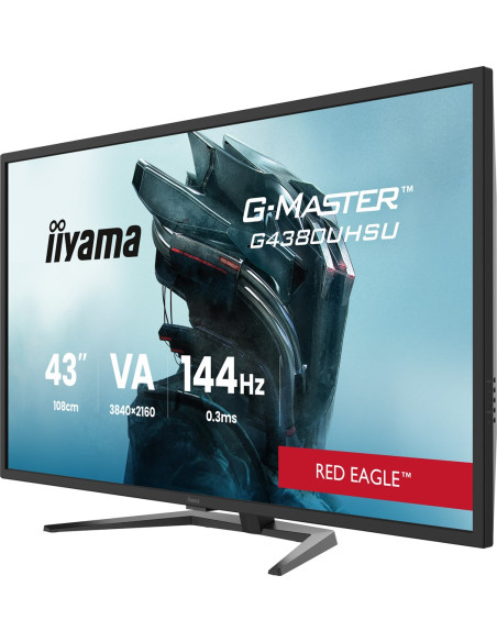 Monitor Iiyama G-Master Przenieś Swoją Rozgrywkę Na Wyższy Poziom Z 43" Monitorem G4380Uhsu