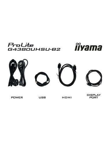 Monitor Iiyama G-Master Przenieś Swoją Rozgrywkę Na Wyższy Poziom Z 43" Monitorem G4380Uhsu