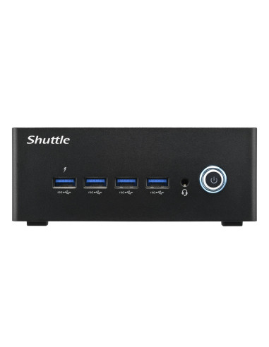 Shuttle Nano Pc Nt10H5, Intel Core Ultra 5 125H, Grafika Intel Arc, 2Xhdmi, 2Xusb 4.0 (Dp), 2X2.5Gbit Lan, W Tym Vesa 24/7 Praca