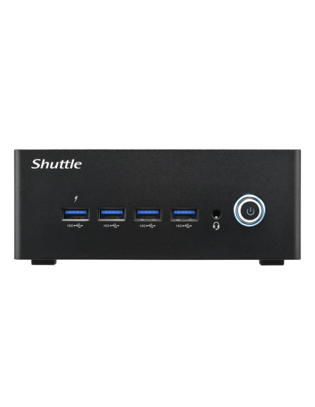 Shuttle Nano Pc Nt10H5, Intel Core Ultra 5 125H, Grafika Intel Arc, 2Xhdmi, 2Xusb 4.0 (Dp), 2X2.5Gbit Lan, W Tym Vesa 24/7 Praca
