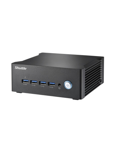 Shuttle Nano Pc Nt10H5, Intel Core Ultra 5 125H, Grafika Intel Arc, 2Xhdmi, 2Xusb 4.0 (Dp), 2X2.5Gbit Lan, W Tym Vesa 24/7 Praca