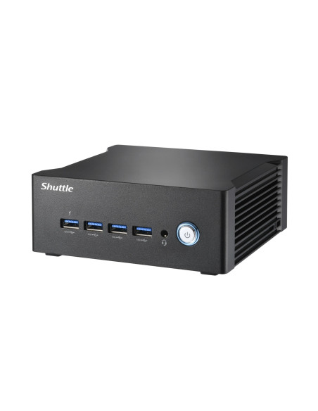Shuttle Nano Pc Nt10H5, Intel Core Ultra 5 125H, Grafika Intel Arc, 2Xhdmi, 2Xusb 4.0 (Dp), 2X2.5Gbit Lan, W Tym Vesa 24/7 Praca