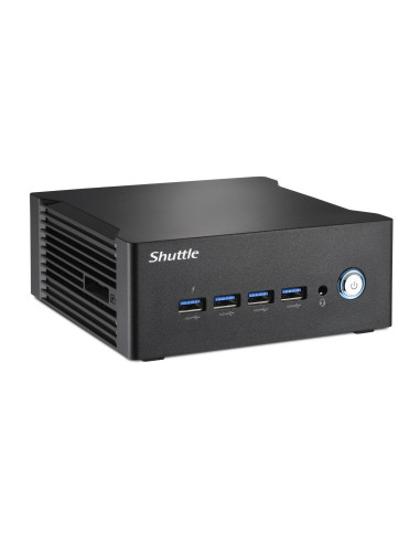 Shuttle Nano Pc Nt10H5, Intel Core Ultra 5 125H, Grafika Intel Arc, 2Xhdmi, 2Xusb 4.0 (Dp), 2X2.5Gbit Lan, W Tym Vesa 24/7 Praca