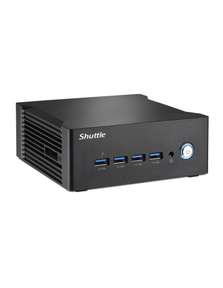 Shuttle Nano Pc Nt10H5, Intel Core Ultra 5 125H, Grafika Intel Arc, 2Xhdmi, 2Xusb 4.0 (Dp), 2X2.5Gbit Lan, W Tym Vesa 24/7 Praca