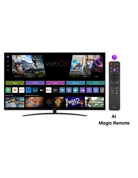 Telewizor Lg Nanocell 65Nano81A3A 65'' 4K Ultra Hd Webos Dolby Digital Dvb-T2 Czarny