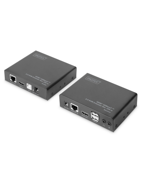 Zestaw Ekstendera Hdbaset 2.0 Hdmi Kvm 4K/60Hz (4:2:0), 6X Usb