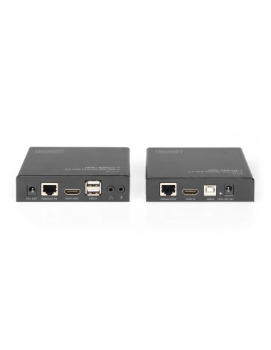 Zestaw Ekstendera Hdbaset 2.0 Hdmi Kvm 4K/60Hz (4:2:0), 6X Usb