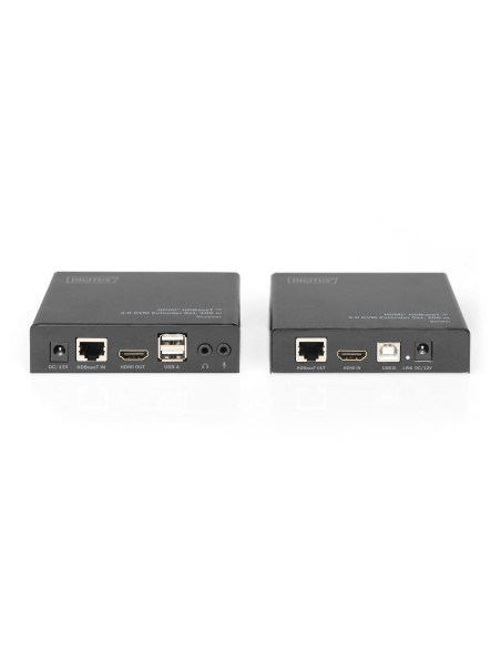Zestaw Ekstendera Hdbaset 2.0 Hdmi Kvm 4K/60Hz (4:2:0), 6X Usb